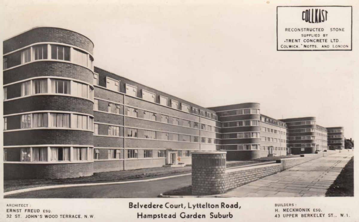 1930s Moderne architecture in Hampstead Garden Suburb