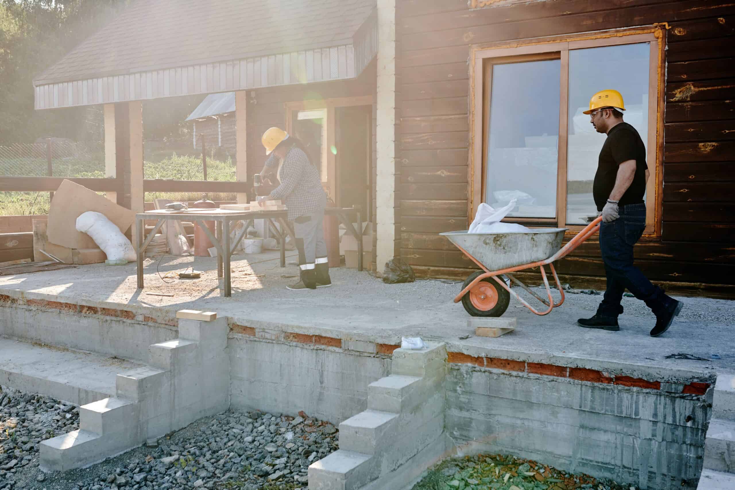 Do you also carry out the building works?