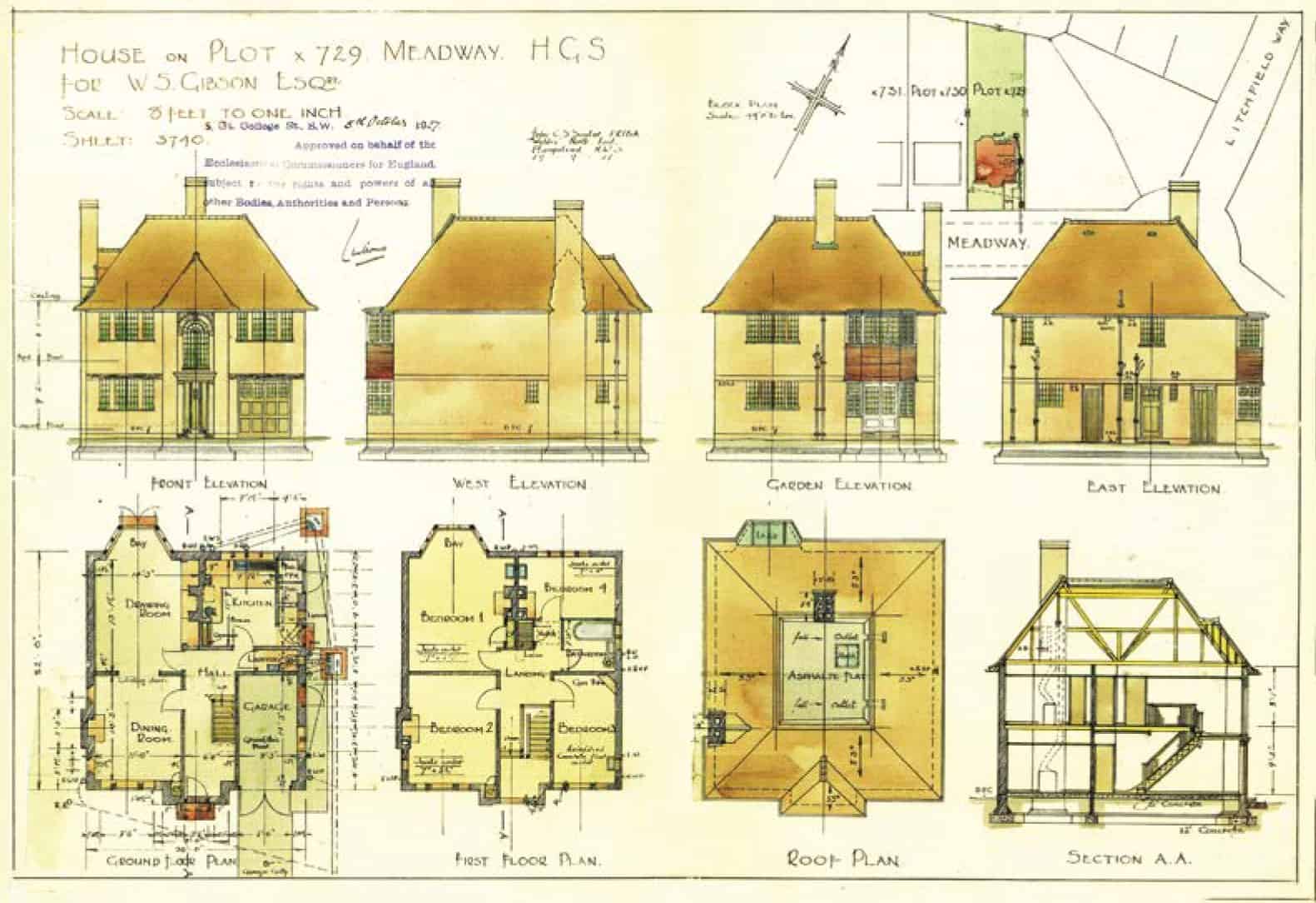 Design guidance of the Hampstead Garden Suburb Trust