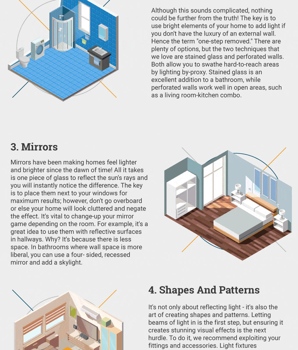 Infographic: Ways To Let Light In