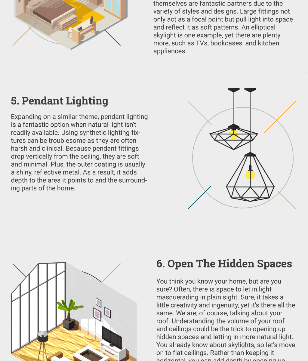 Infographic: Ways To Let Light In