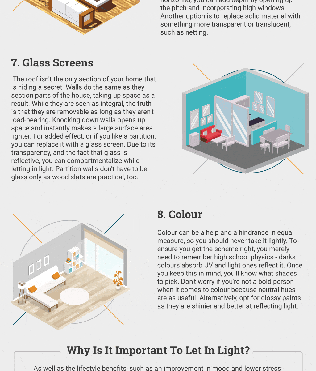 Infographic: Ways To Let Light In